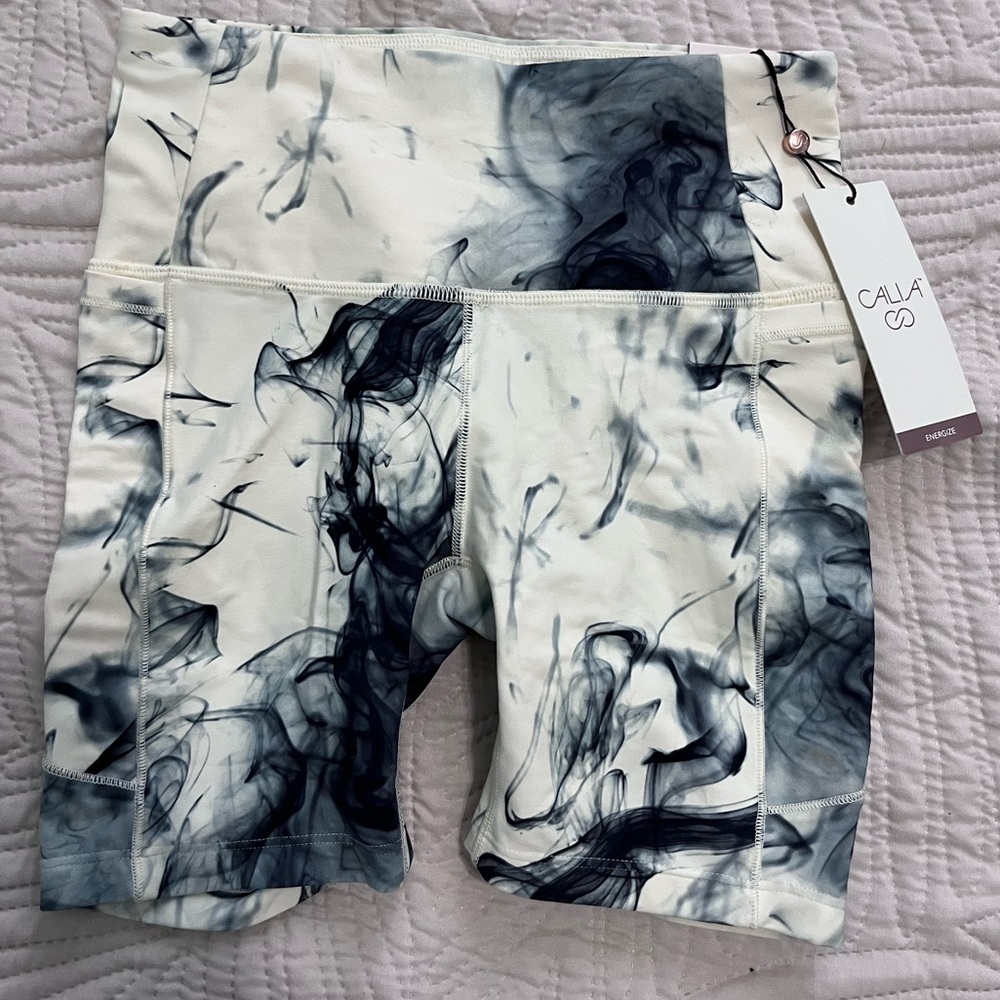 NWT Calia biker shorts